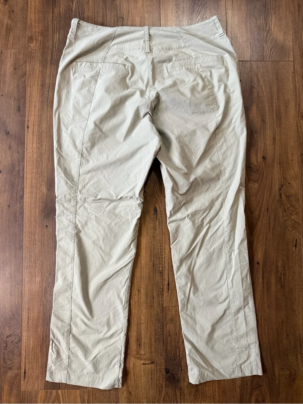 The North Face Men’s Hiking Pants Tan Beige Outdoor Trail Nylon Size 34 Regular